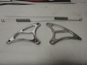 Throttle Return Spring Bracket ( injector hats)   Both sides and stainless springs for Blowers