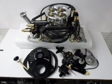 Blow Through Turbo or Pro-Charger    Mechanical  Injection
