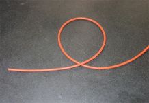 4903  1/8" O-Ring Material - Red Silicone - Sold Per Foot