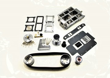 2626-Comp Blower Kit - COMPETITION  Blower Shop SB Chevy Large Port with Burst Panel manifold