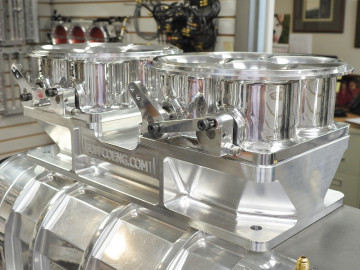 EFI Dual Throttle Body 4600 cfm COMPLETE FUEL SYSTEM  w Holley HP , Fuel Pump, Regulator, Sensors,