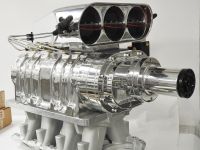 Chevy LS-- 8-71 "Cast Case"  Supercharger Kit- TBS 8-71 Blower on Holley Hi Ram