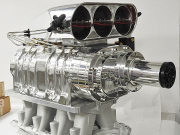 TBS- 2022 CHEVY  LS-8-71 "Cast Case" Kit- TBS 8-71 Blower on Holley Hi Ram w Billet Option