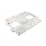 Adapter plate to convert to a Blower  and convert to dual 4 barrells