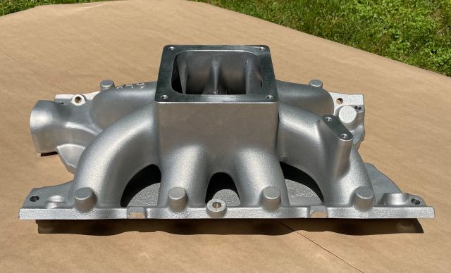 CJ-V Eliminator Products   Cobra Jet Round Port Single Plane Manifold most known SCJ - CJ heads CJ-V