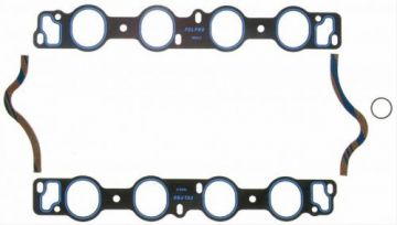 1231S3  Fel Pro Big Block Ford round Port Intake Gasket -Methanol with Stainless lamnate