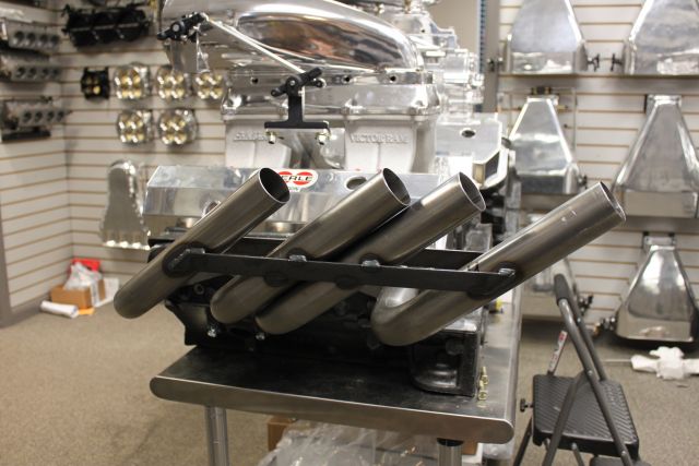 1236  STAHL Zoomie Headers -  Stahl Pattern  Small Block Chevy  2"   UNCOATED Zoomies