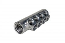 Fuel Block - Distribution or Return Block- Log- w 8-  -6 outlets