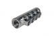 14602 Fuel Block w HOSES- Distribution or Return Block- Log- w 8-  -6 outlets