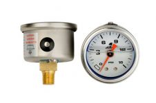 15632   Aeromotive  0-15 lb  Liquid-Filled Fuel Pressure Gauge