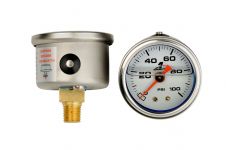 15633 Aeromotive Aeromotive Liquid-Filled Fuel Pressure Gauge 0-100 psi
