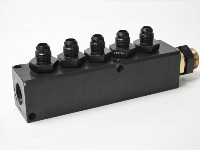 Fuel Block w/Fittings Fuel Block w/Fittings