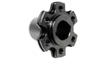 RCD Hub -  Small Block Chevy  Crank Hub 1/4" and 3/16" Keyway- Chromemoly-
