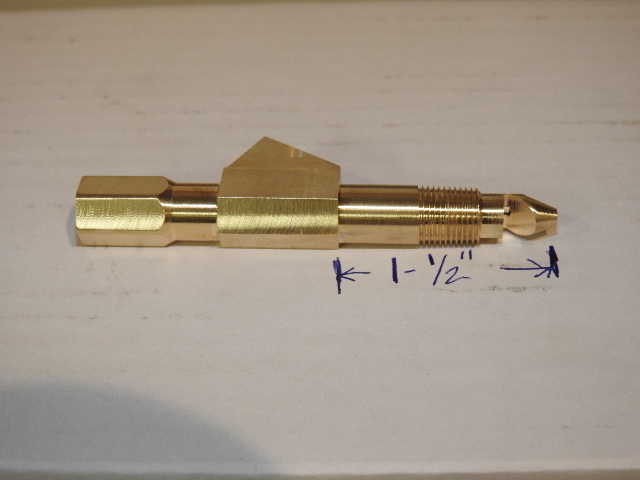 Enderle Brass Short Nozzle Body