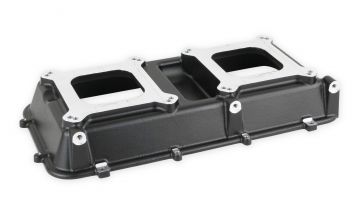 300-207BK Adapter - Holley Hi-Ram Intake Plenum Top Only, 2 x 4  4150