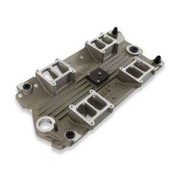 300-813 Hilborn BASE  Large. Port RAW SBC Base Intake Manifold Kit - 2.12-inch X 1.25-"