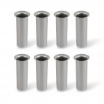 300-835  Hilborn  2-1/2 " OD x 8"  x  Full Bell   Ram Tube ALUMINUM  fits  any  2-1/2" Opening
