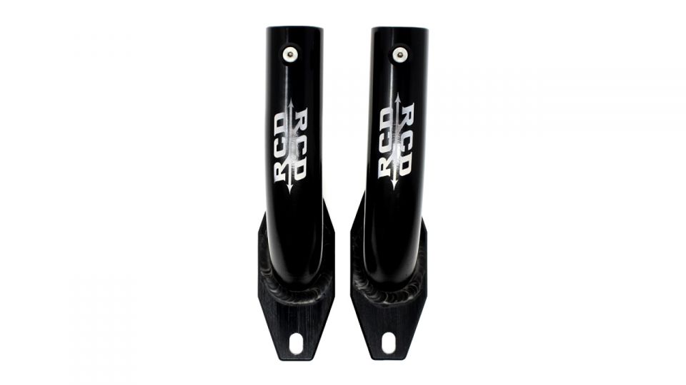 300561-0010 PAIR- RCD BREATHERS BURN DOWN TUBES - w RCD 1-1/4