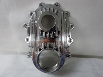 Early Chrysler Hemi 331, 354, 392  Timing Cover- POLISHED