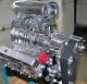 MoPar 361-383-400 Low Deck Engine  8-71 Supercharger with ATM Carbs, Scoop, Lines, Linkage