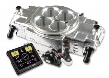 550-876 Holley Super Sniper Stealth 4150 - 1250HP - Shiny Finish