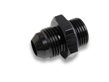 Enderle 815-6  -6AN  ORB  to -6AN flare  Fitting- Enderle   Black Alum