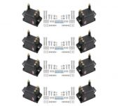 MSD 828038  Ignition Coil - High Output Black Coils - 8 Pack