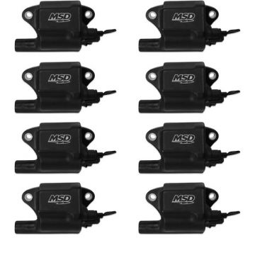 MSD-82878-3 Coils ProPower Series- LS2-LS7  Black  8 pack