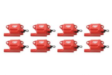 MSD-82878 RED  Coils ProPower Series- LS2-LS7  RED  8 pack
