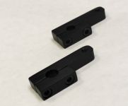 Arm - Billet Saddle Arm F104 Hilborn Style - 5/16" or 3/8" Shaft Size