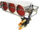 Enderle Buzzardcatcher -Tunnel Ram   Polished Aluminum Injector - 5" B Flys