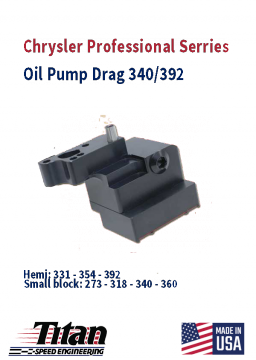 TITAN SPEED  WET SUMP Chrysler 340-360-354-392-417-Rodeck-Donovan