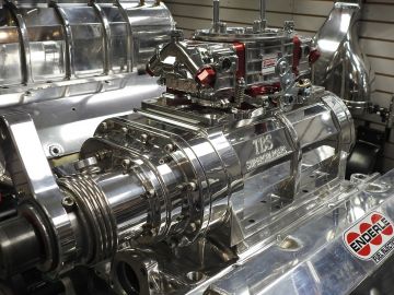 LS  Chevy 250 Billet  SPECIAL ORDER  16 Rib  Serpentine    LS3 Rec