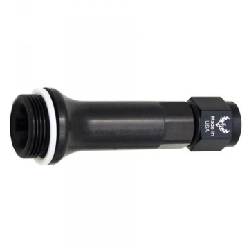 Fittings - Female Carb Inlet Adapters -8 x 7/8-20 Holley 750-1350 Black