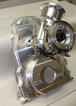 LS0003-CS LS CRANK SUPPORT JOE-BLO TIMING COVER W Provision for Cam Sensor
