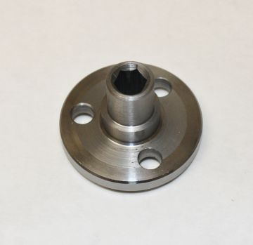 Hilborn Cam Spud-  Chevy Cam Drive  -with 5/8" Nose 3/8" HEX  to go through a F77 Hilborn bearing