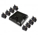 MSD-80003-8-HO MSD BLACK  PRO 600 CDI Ignition and Coil Kit - Black Coils With RCD Mount & Cam Sync