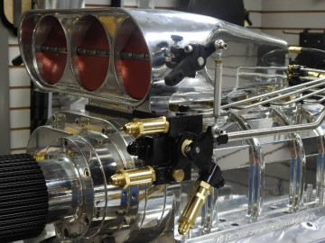 1004 ENDERLE BIRDCATCHER  BLOWN Alcohol  W K VALVE -  4-3/8" Butterflies  Complete