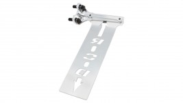 RCD-103522-0003 Belt Guard - RCD Belt Guard Middle Support Kit with bracket- Billet