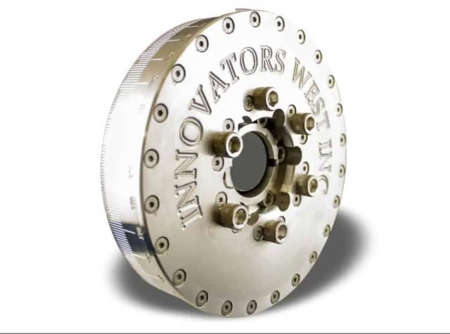 IW-110 Balancer -CHEVY SB  7" with a BBC Crank Snout  6 BOLT CHEVY PATTERN NOT BLOWER