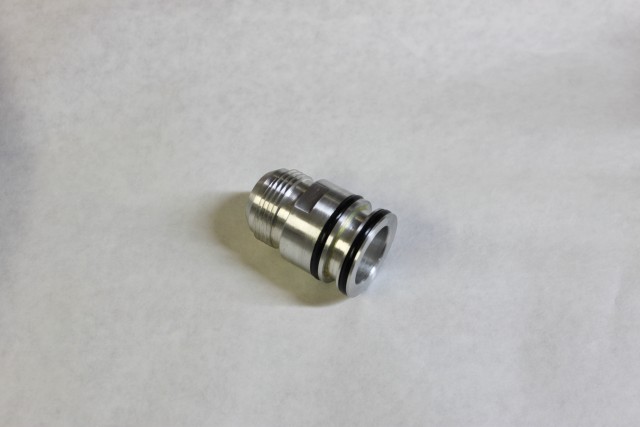 CM  Billet Burn Down (Valve Cover) Breathers- Quick change fitting for -16 Hose ORIGINAL STYLE