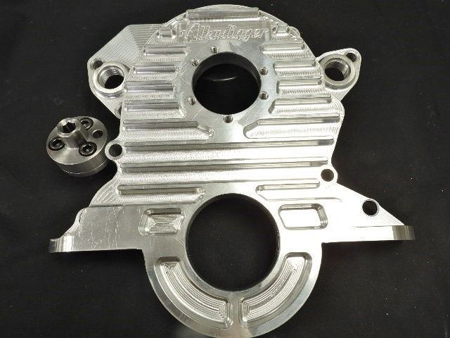 SB FORD 289-302-351W BILLET TIMING COVER CAM SPUD Drives All