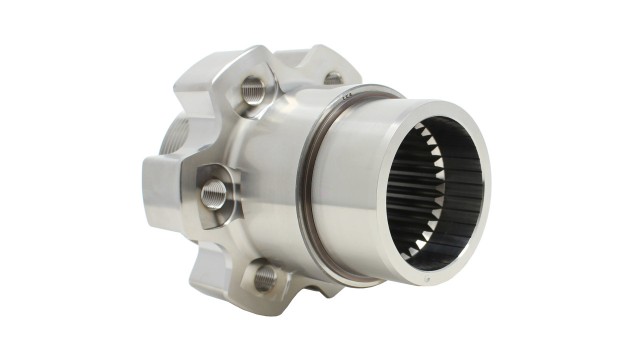 202603-50 Hub -TITANIUM  RCD 426 Chrysler Crank Hub Rear BRG Threaded RCD Spline 426 CHR  w/BRG RACE