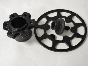 HUB 202203-05 Hub - RCD SB Chevy Crank Blower  Hub 1/4" and 3/16" keyway