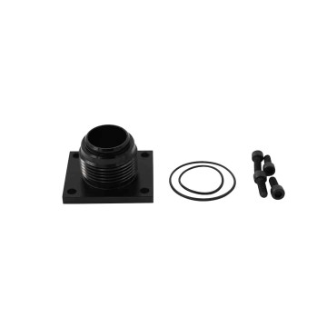Adapter, Inlet, Waterman  Lil Bertha, Fuel Pump   AN-20 Flare 4 bolt