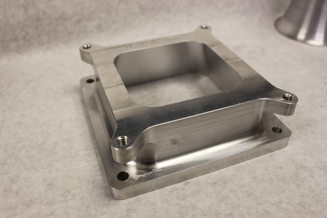 4150-4500 Billet BUFFCO  ADAPTER TO PUT A 4150 CARB ON A 4500 MANIFOLD