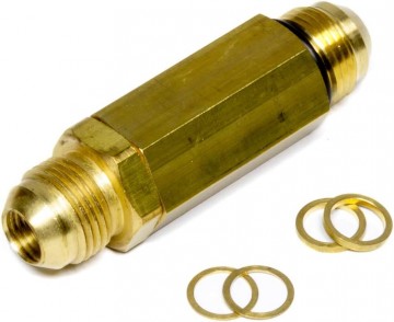 EN-6010 BRASS  -8 AN CARB  Check Valve - Enderle Brass  avail in MOST pressures