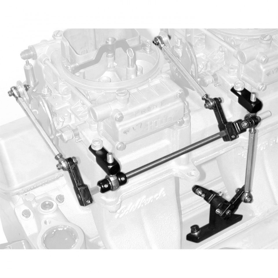 70-205 Enderle Edelbrock-Dart- BBC Sideways 4500 Linkage Kit