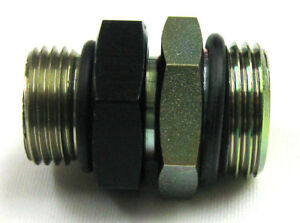 832-10-16 Enderle Stainless Shutoff  Bulkhead Fitting AN10 to AN16 with Nut