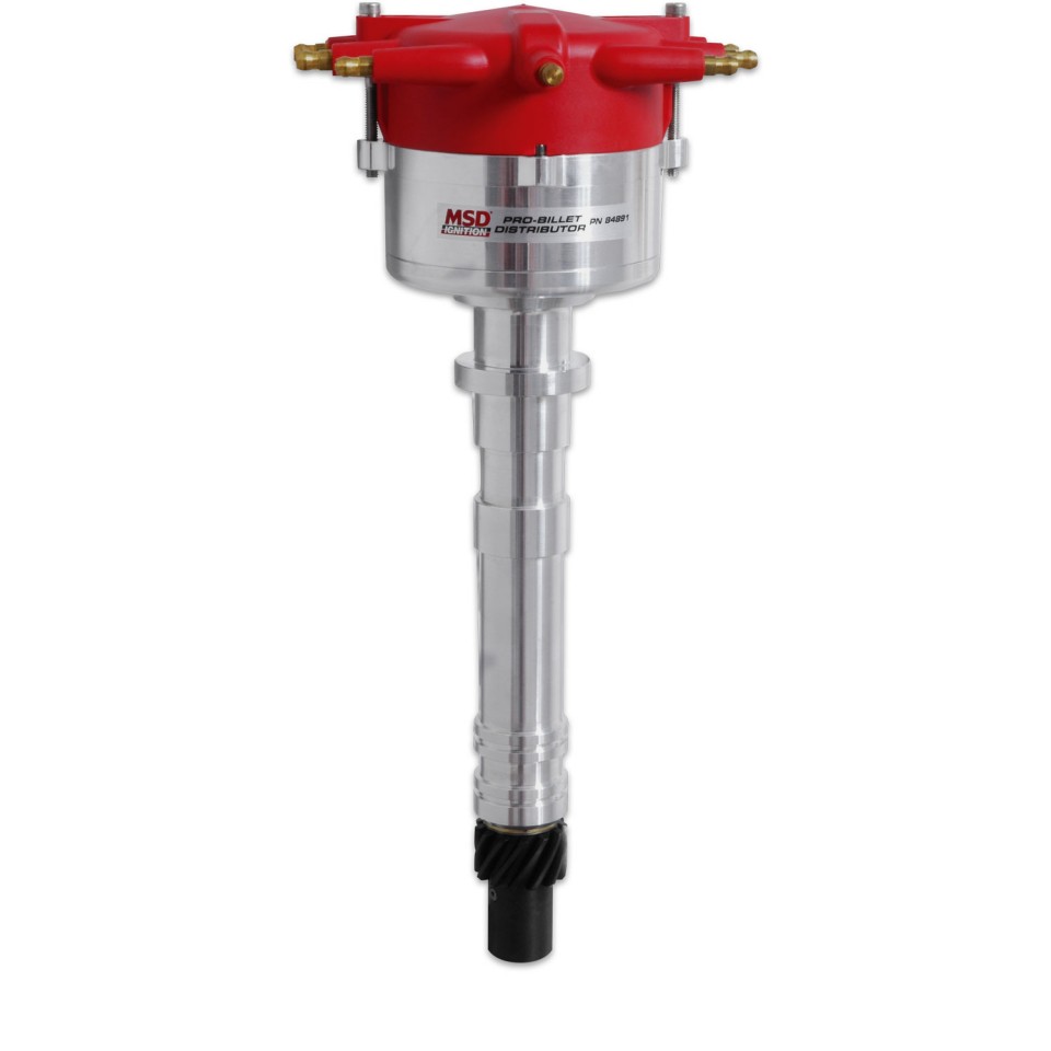MSD Pro-Billet Distributor - Chevy V8 Flat Top